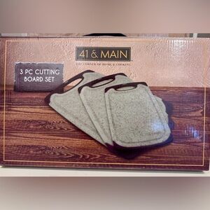 41 & Main Gray Cutting Board Set